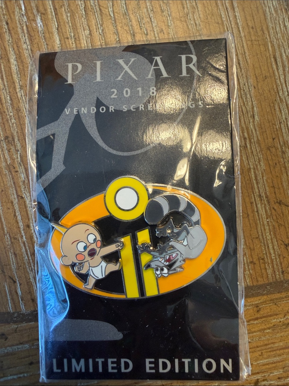 Vendor Screenings Disney Limited Edition Jack Jack 'Incredibles 2' Pin